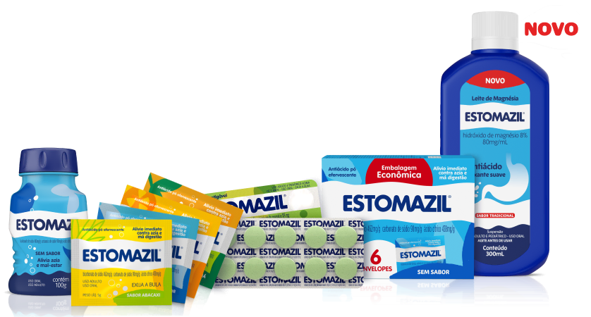 Imagem do pack de produtos Estomazil
